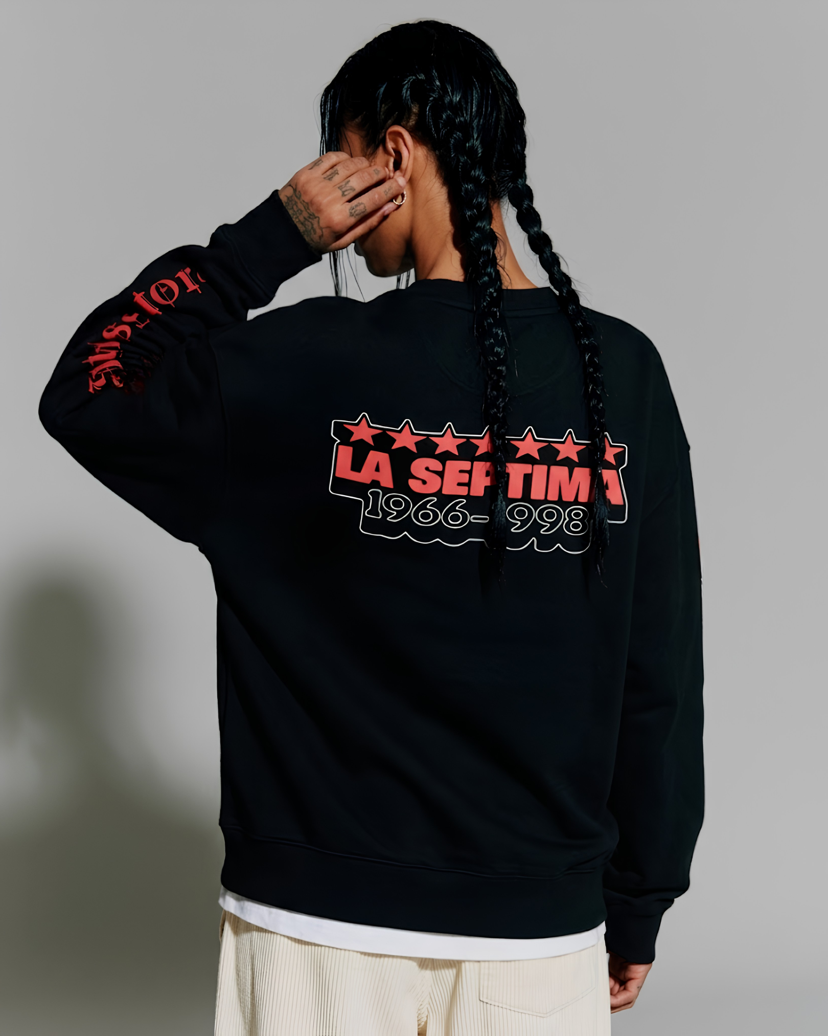 The Madrid "La Séptima" Obsession Oversized Sweatshirt