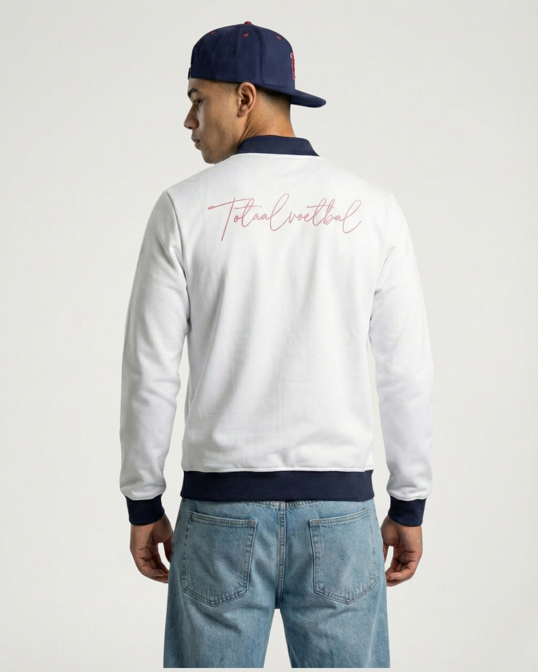 The 'Totaalvoetbal' Blueprint Bomber Jacket